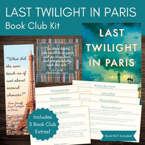 Last Twilight in Paris Book Club Kit and Discussion Guide | Last Twilight in Paris by Pam Jenoff Book Group Questions