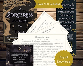 Book Club Kit for A Sorceress Comes to Call by T. Kingfisher