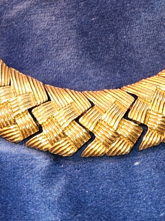 Napier Braided Statement Necklace - image 3