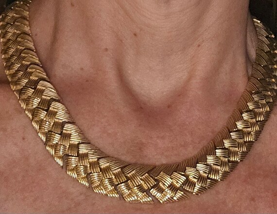 Napier Braided Statement Necklace - image 2