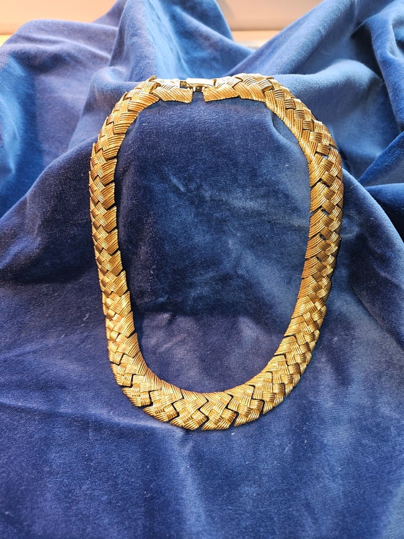 Napier Braided Statement Necklace - image 5