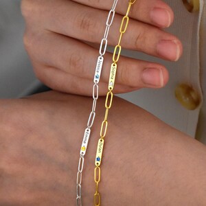 Only Name Bar with Birthstone