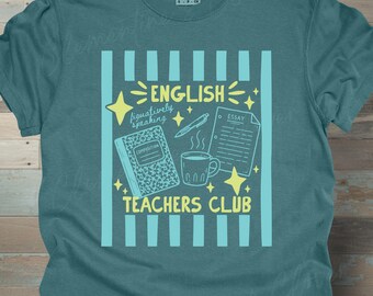 英語教師用Tシャツ｜コンフォートカラーズ グラフィックTシャツ｜中学校・高校英語教師へのギフト