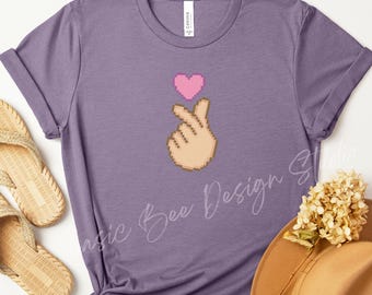K-Heart K-Pop K-Drama I Like You T-Shirt Unisex