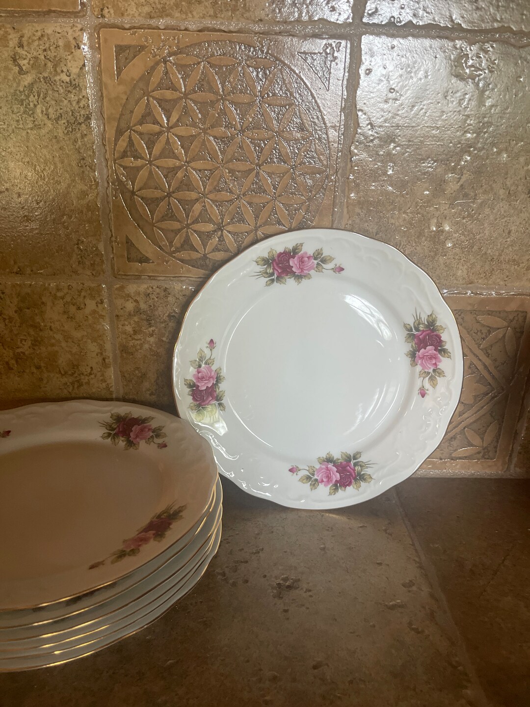 Menuet Poland Collection Replacements China With Roses - Etsy