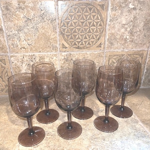 Amethyst Wine glasses