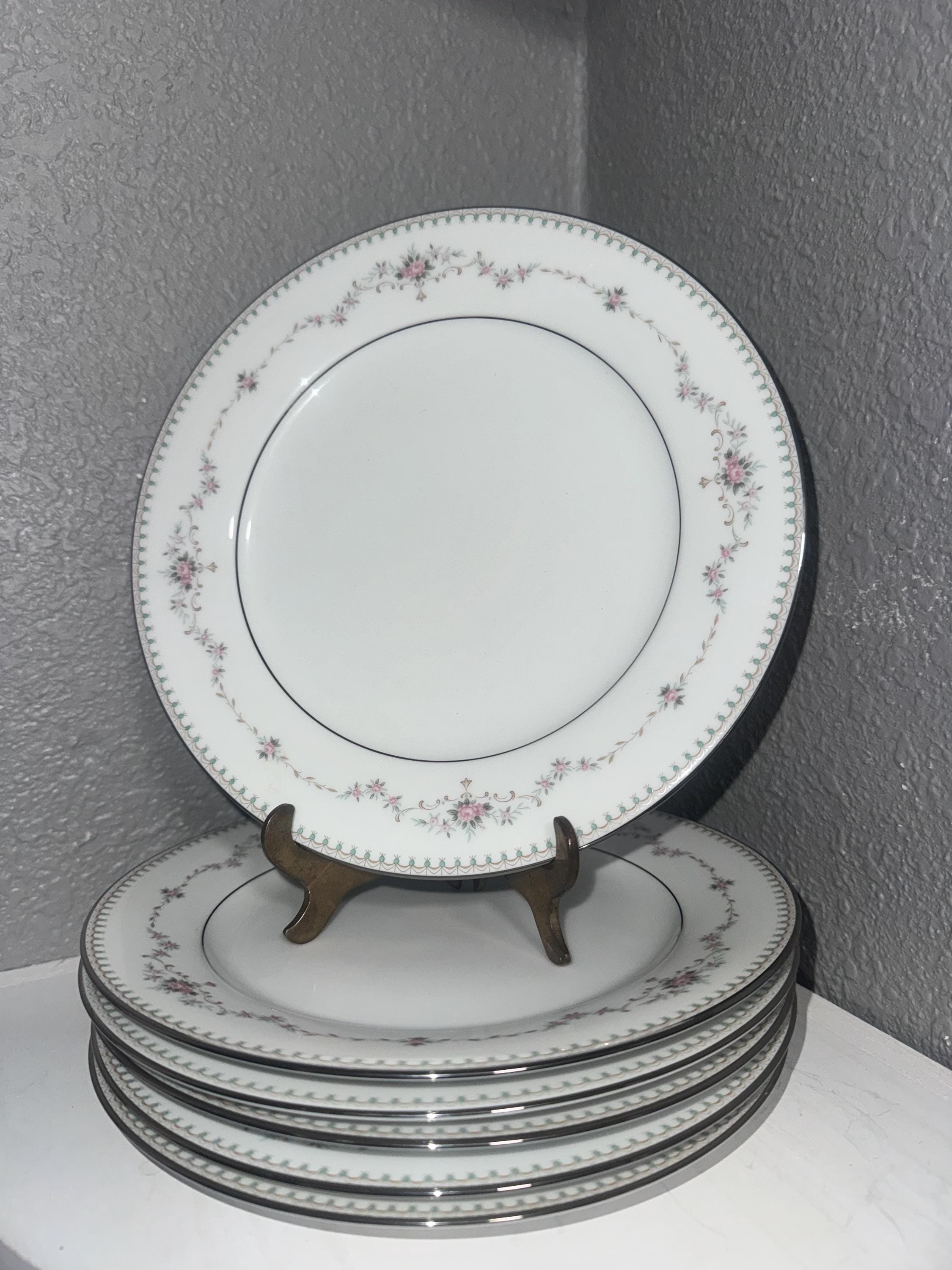 未使用Noritake フェアモント皿 6枚セット A Set of 6 Noritake Fairmont Salad Plates - Etsy