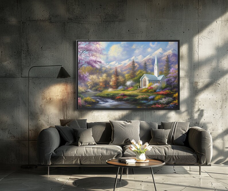 Thomas Kinkade Art: Canvas Prints & Framed Art Kinkade Paintings the ...