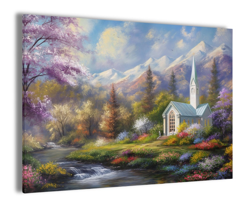 Thomas Kinkade Art: Canvas Prints & Framed Art Kinkade Paintings the ...