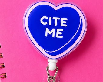 CITE ME Badge Reel: PhD, Professor, Dissertation, Graduation Gift