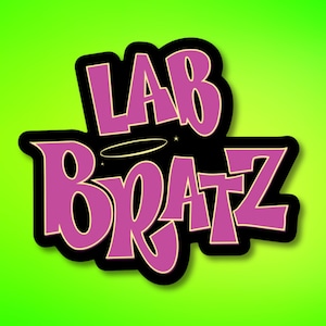 lab science sticker, funny gift for lab tech, scientist, PhD, science teacher, chemistry, biology, physics, spooky  sticker, STEM researcher
