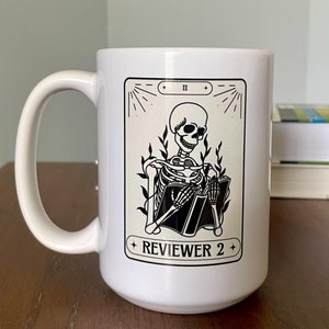 Recensent 2 Tarotmugg: Rolig akademisk present till professor, doktor