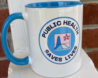 Public Health Saves Lives Mug, MPH Graduation Gift