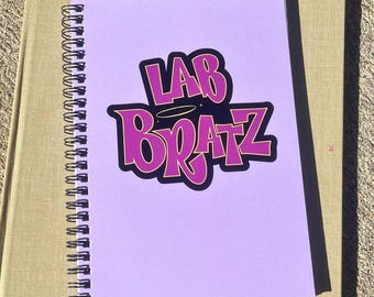 Carnet de notes Lab Brat : cadeau pour les STIM, les doctorats, la biologie et la chimie