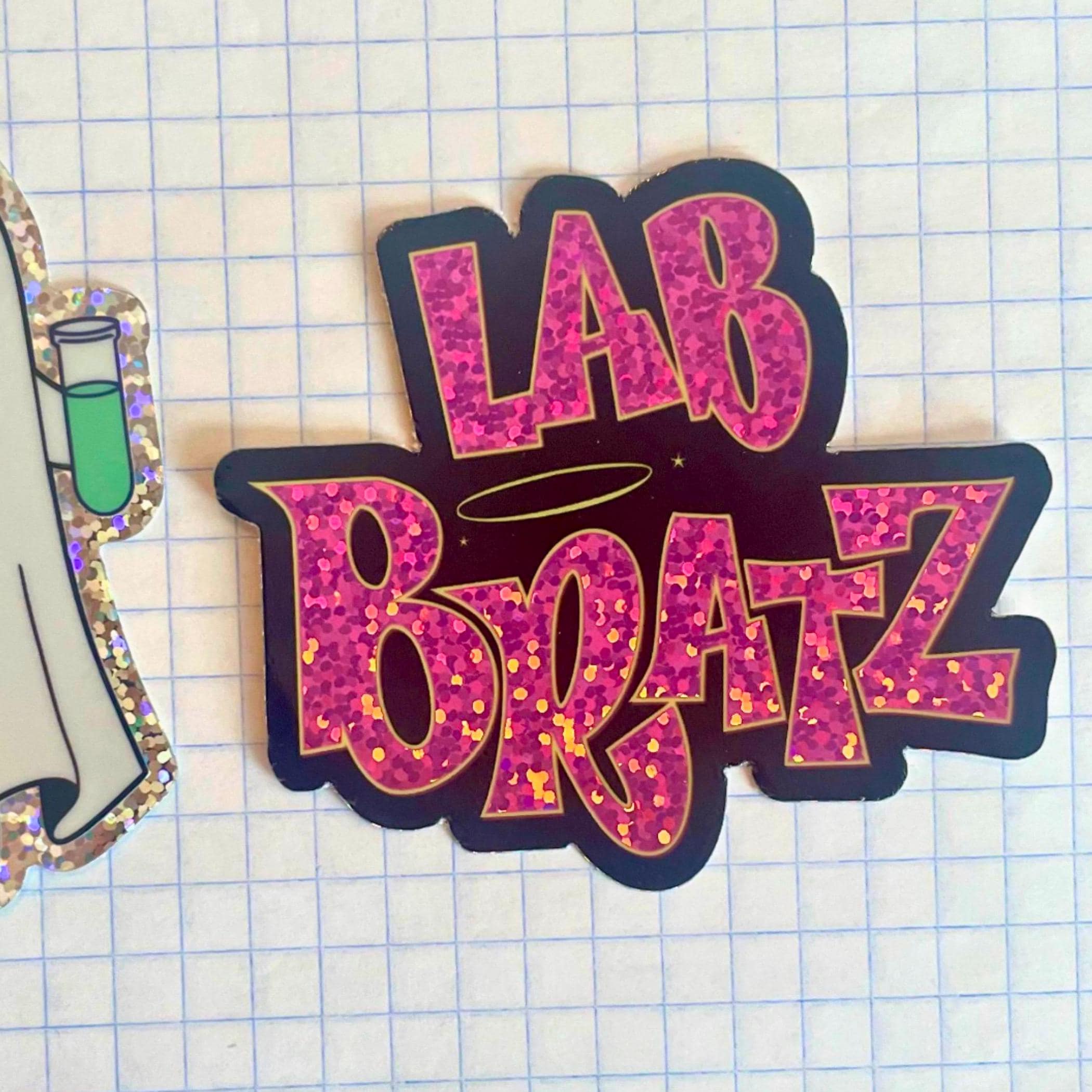 Ms Labonz Sticker Lab Bratz Vinyl Sticker: Waterproof Science Gift - Etsy