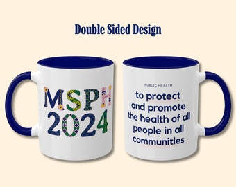 MSPH 2024 Graduation Mug, Public Health Graduation mug, Public Health Graduation Gift, Master of Science in Public Health, MSPH mug