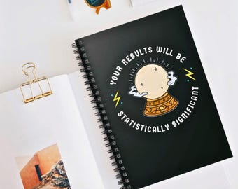 Kristallkugel Notizbuch: Geschenk für Wissenschaftler