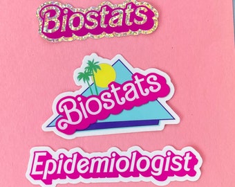 Epidemiology & Biostatistics Sticker Pack: Public Health Stickers