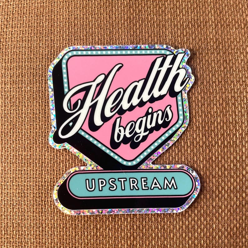 Health Equity Sticker Pack: Glitter & Holographic Vinyl Stickers - Etsy