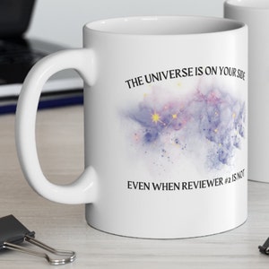 Reviewer 2 Universe Mug, Academia mug, Professor mug, Postdoc mug, Peer review mug, gift for PhD student, Gift for professor, Researcher mug image 6