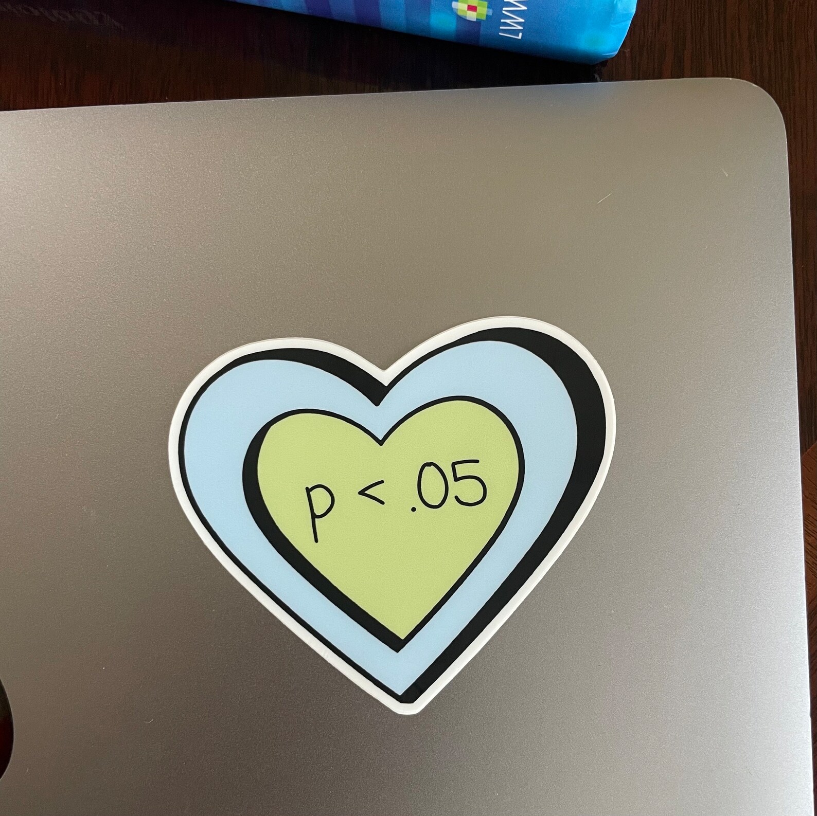 P-value Heart Sticker, P.05 Heart Sticker, Statistics Sticker ...