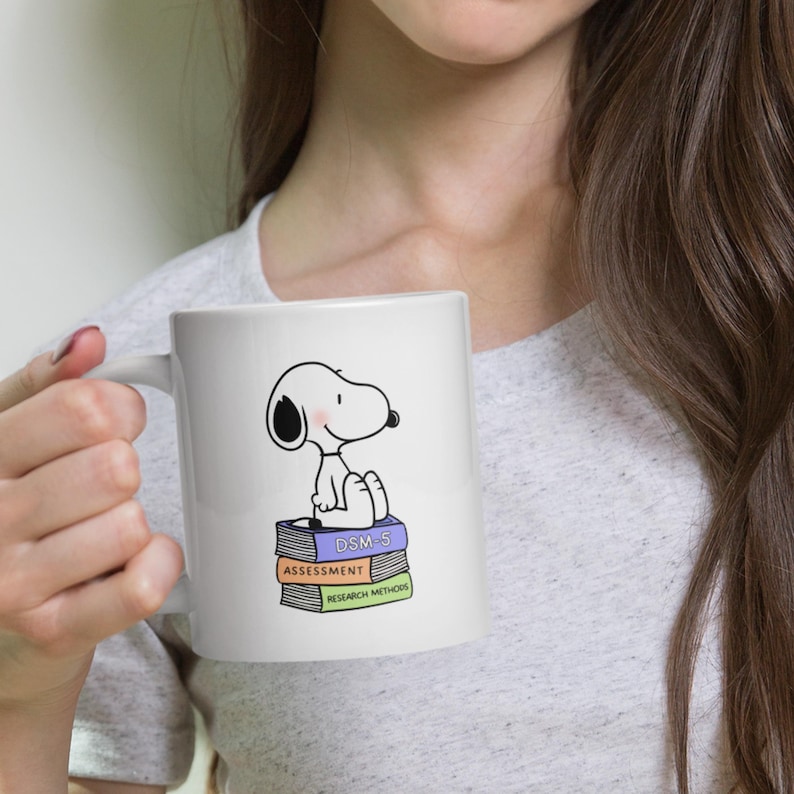 Psychology student mug, Gift for PhD candidate, PsyD, psych FNP, professor, counseling psychologist image 2