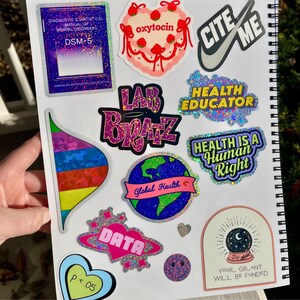 Crea tu propio paquete de pegatinas, paquete de pegatinas de vinilo personalizadas imagen 9