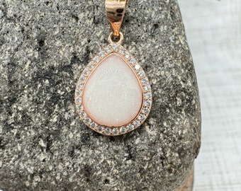 Tear Drop Necklace- Breastmilk/ Keepsake Necklace