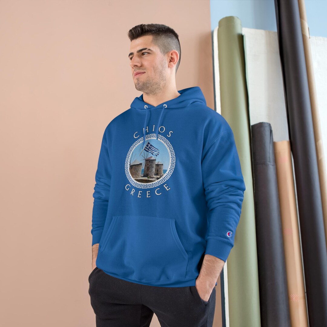 Chios Greece Champion Hoodie Comfortable and Relaxing Fit Great Gift Greek Island Hoodie Cozy Sweatshirt Vacation Gift Travel Etsy Australia