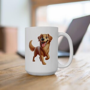 Adorable Dog Ceramic Mug | Perfect Pet Lover Gift, Coffee Cup for Dog Owners, Animal Lover&#39;s Mug, Cute Dog Design, Pet Celebration