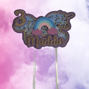 Personalized Unicorn Cake Topper, Unicorn Cake Topper, Unicorn Birthday, Unicorn Party, Unicorn Birthday Decoration, Custom Cake Topper