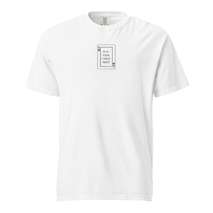 Camiseta Jogue Suas Cartas Certo no Dive Bar