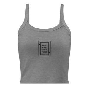 Speel je kaarten goed Dive Bar-tanktop