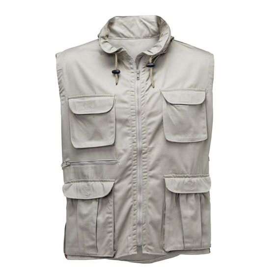 Unisex Sleeveless Hunters Jacket Custom Outdoor Hiking Vest Hunting Fishing Cotton Hooded Waistcoat Men s Summer Outdoor Work Safari Vest Etsy Ireland