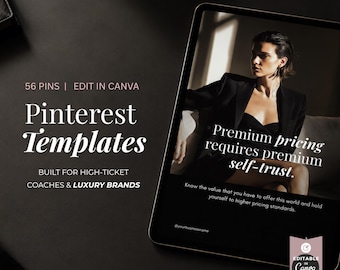 Pinterest-pinsjablonen | 56 Done-For-You-canvaontwerpen voor touringcars met kaartjes