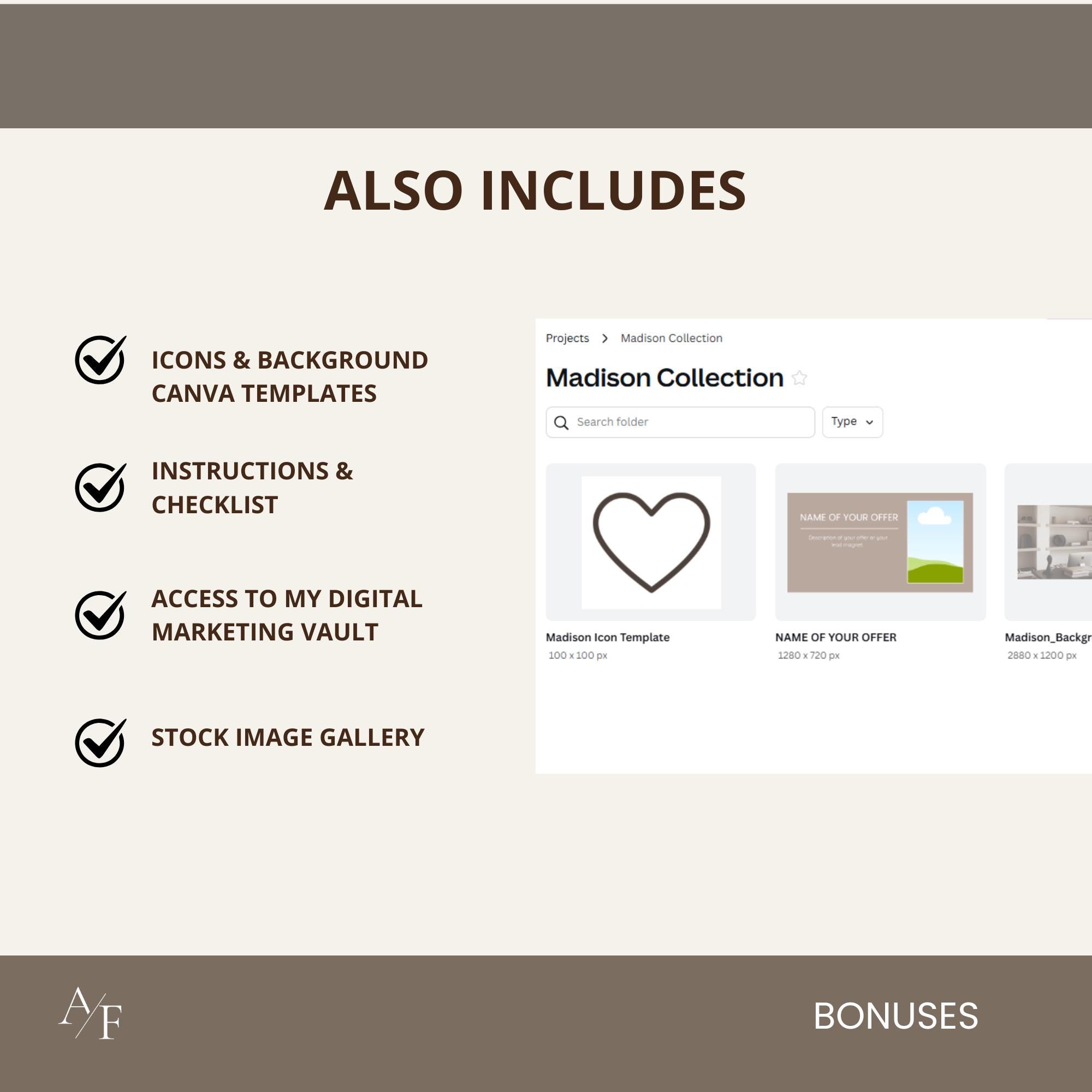 Neutral Aesthetic Kajabi Website Template Theme 15 DFY Page Kajabi