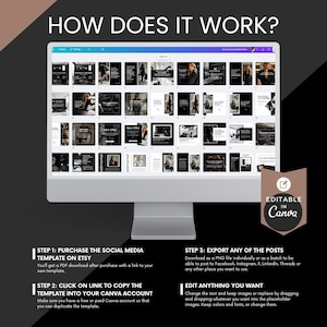 How Dominion Canva social media templates work – editable in Canva for business and executive coaches
