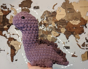 Purple Dino Plush