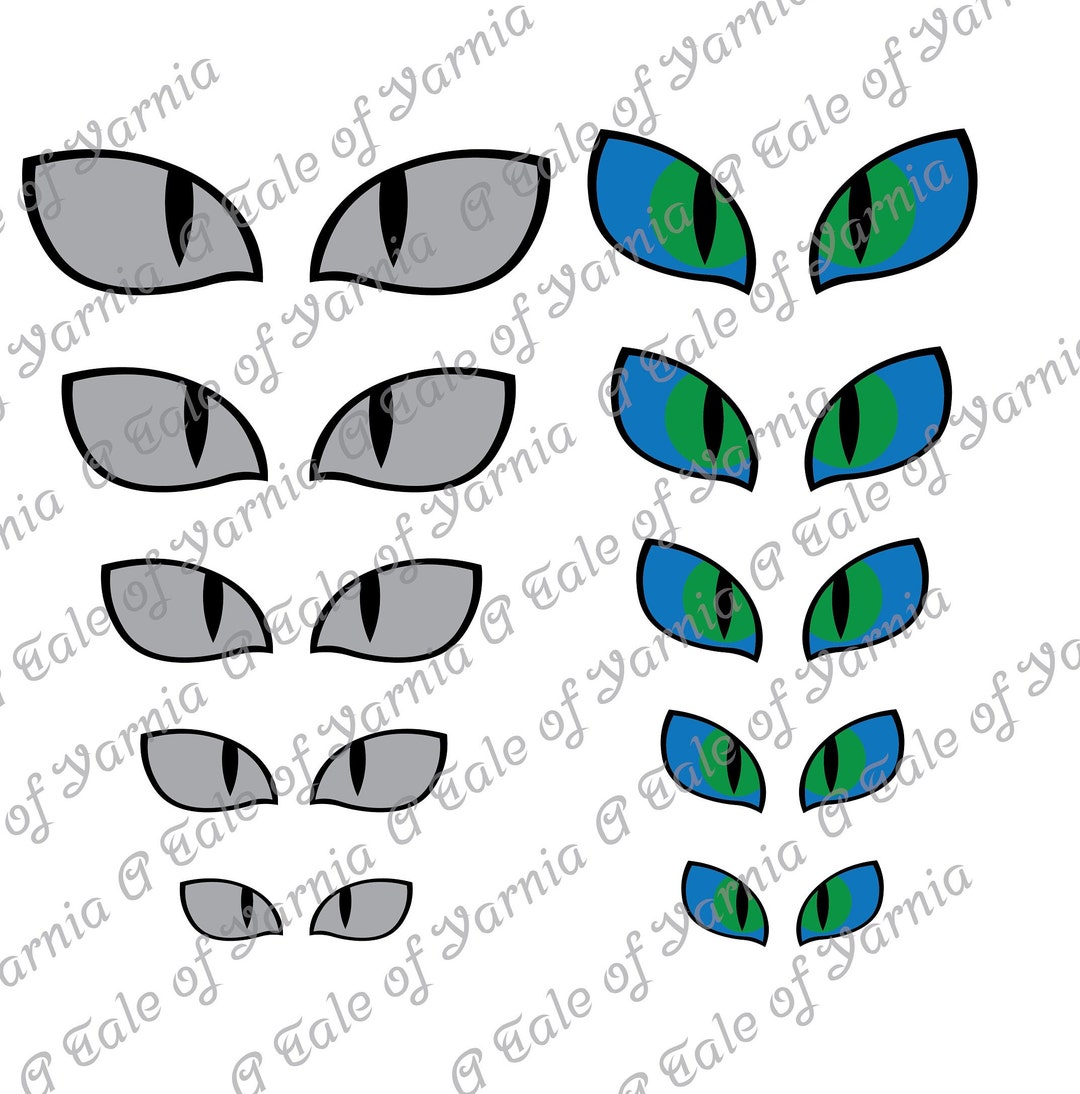 Felt Eye SVG. Monster, Hydra, Dragon Eye File for Cutting Machine ...
