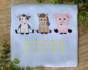 Personalized Farm Animal Shirt
