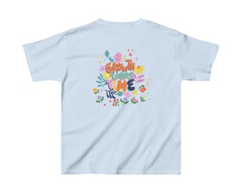 T-shirt enfant/La croissance prend du temps Fleurs