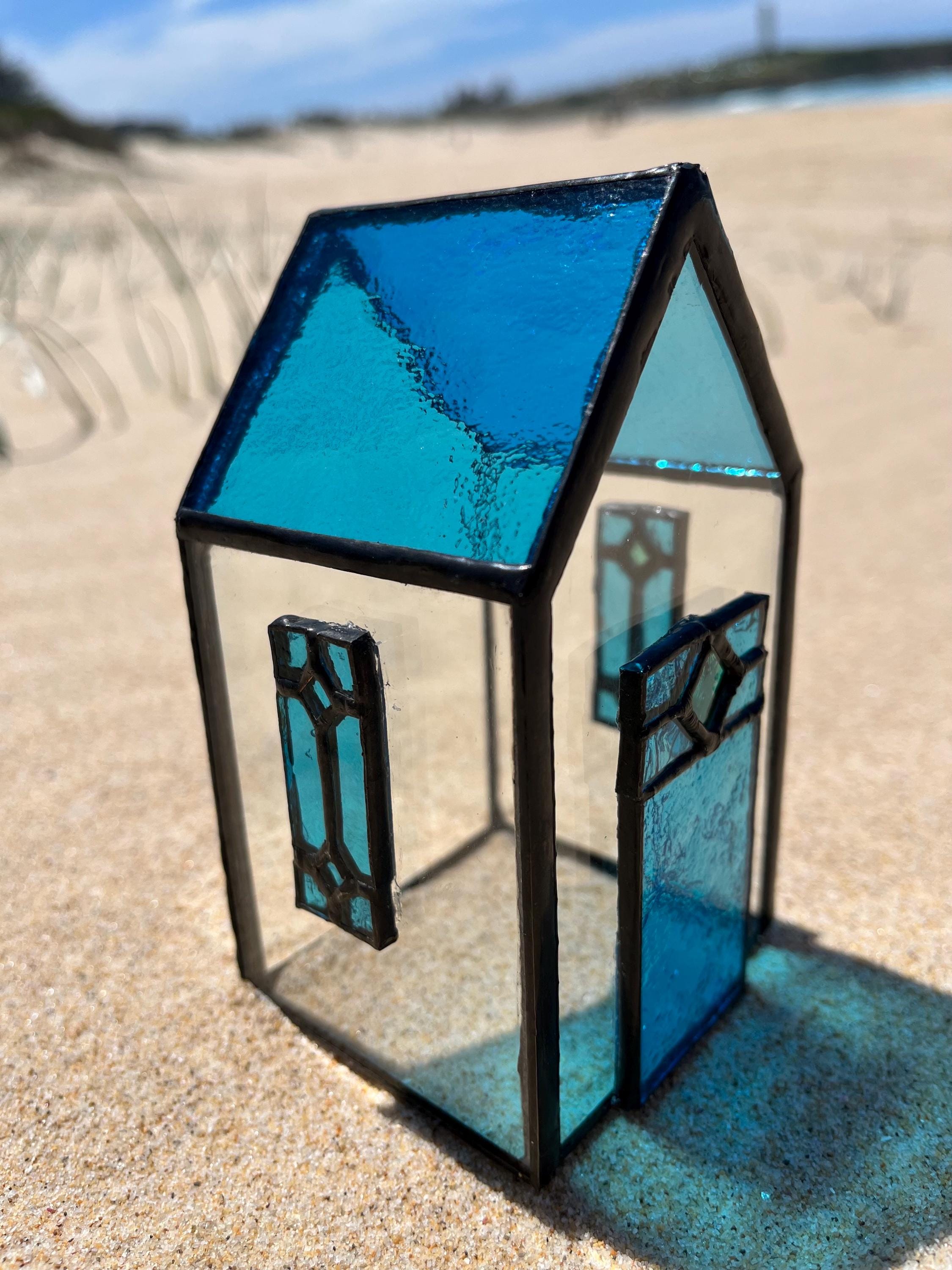 Delightful Stained Glass 3D House * Handcrafted Gift * Stained