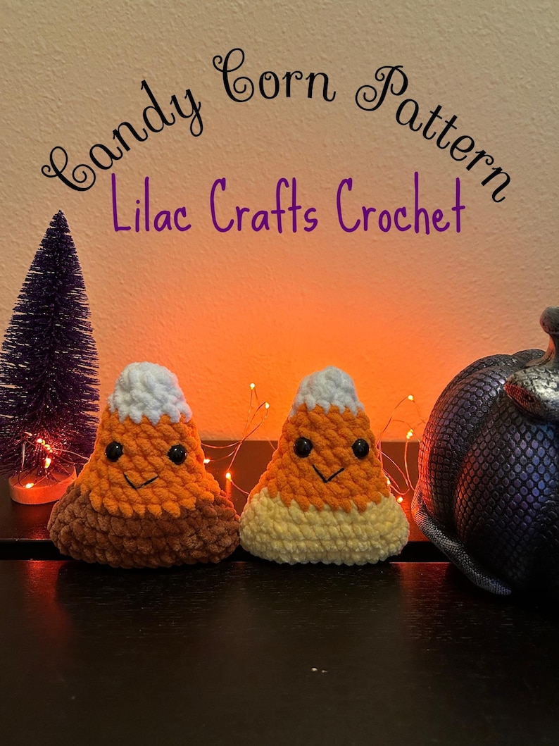 Crochet Candy Corn PDF Pattern - Etsy