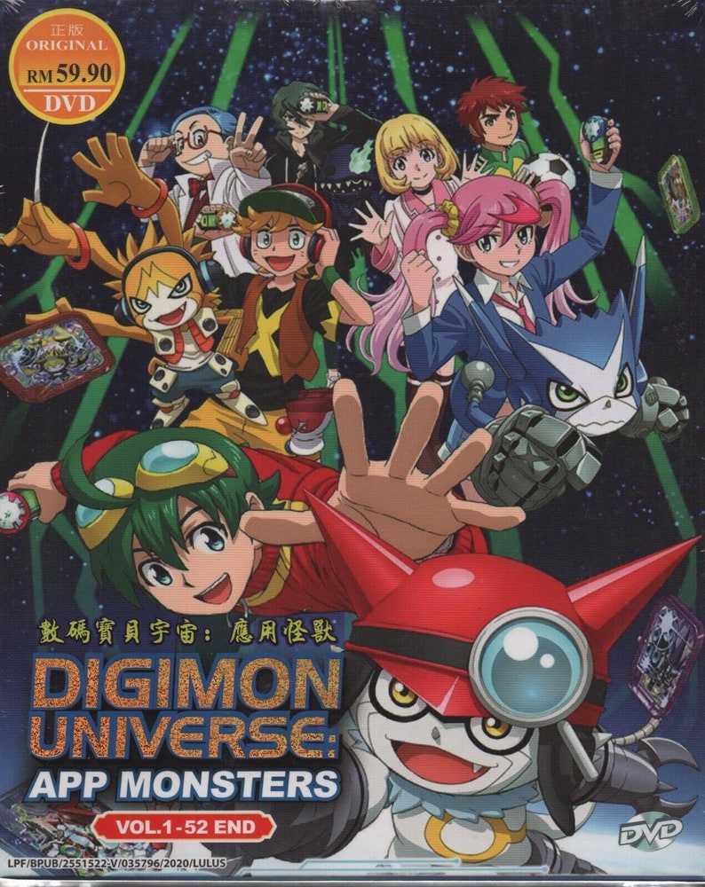 Digimon Xros Wars (1-54 End) + Hunter Boys Crossing Time (1-25 End) DVD ...