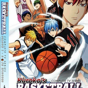DVD 黒子のバスケ 完全版 TVシリーズ シーズン1-3 第1巻～第78巻 英語吹替
