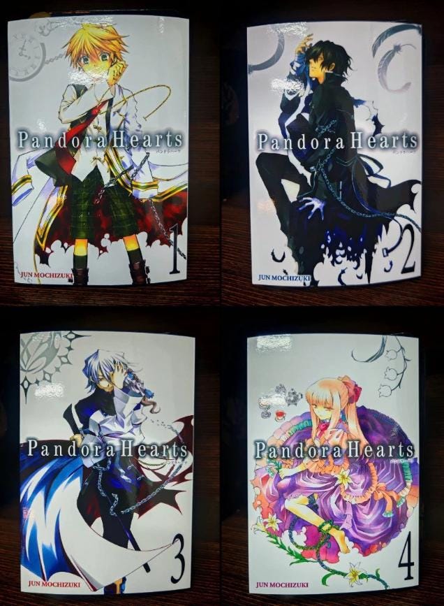 Pandora Hearts (vol 1-24) Manga Complete Set English Comic Full
