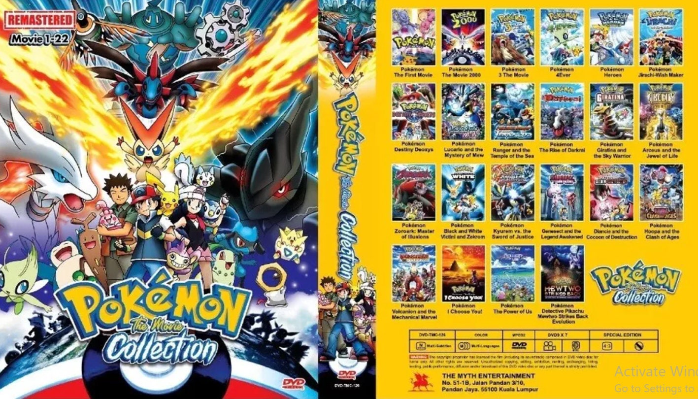 ポケモン　DVD 20本セット　劇場版　スペシャルアニメ ポケモンTVアニメ主題歌 BEST OF BEST OF BEST 1997-2023