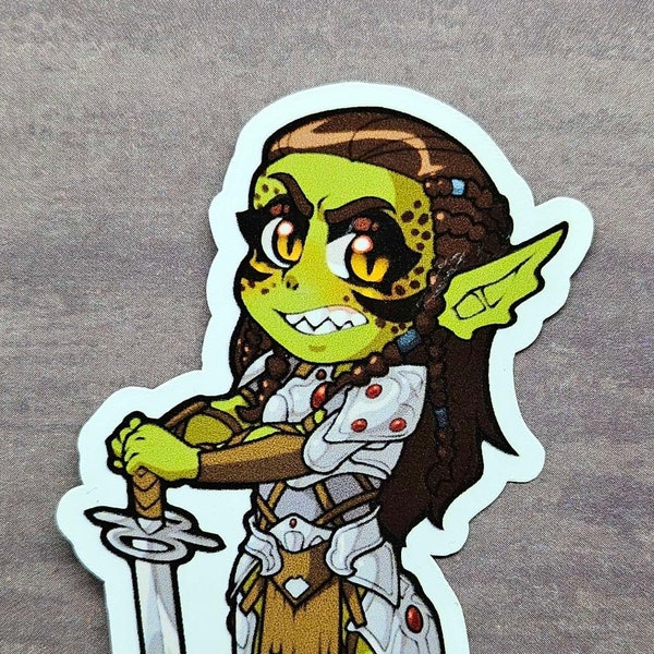 Chibi Lae'Zel Waterproof Sticker