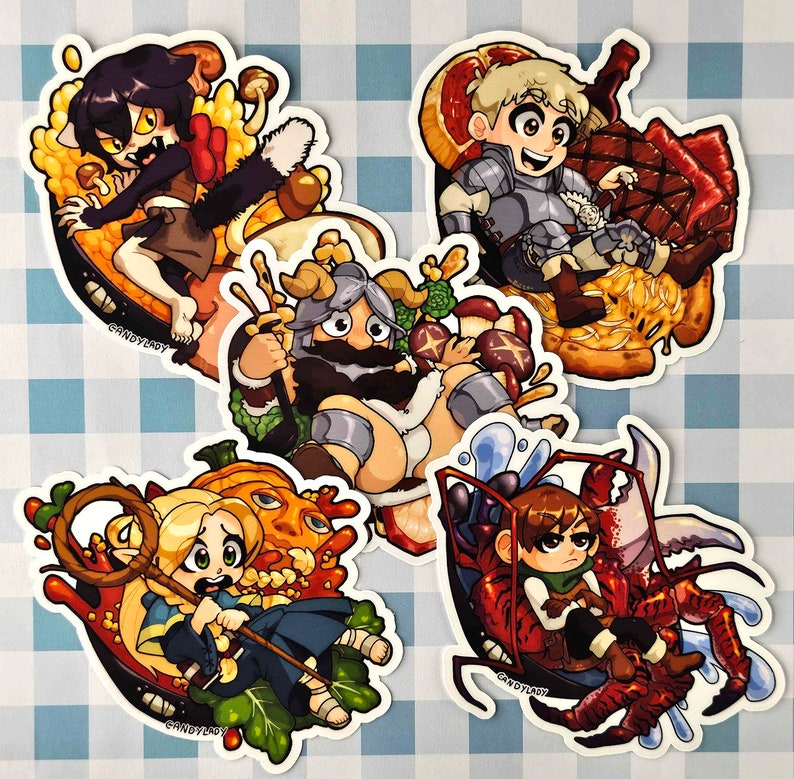Chibi Izutsumi and Risotto Meal Waterproof Sticker - Etsy