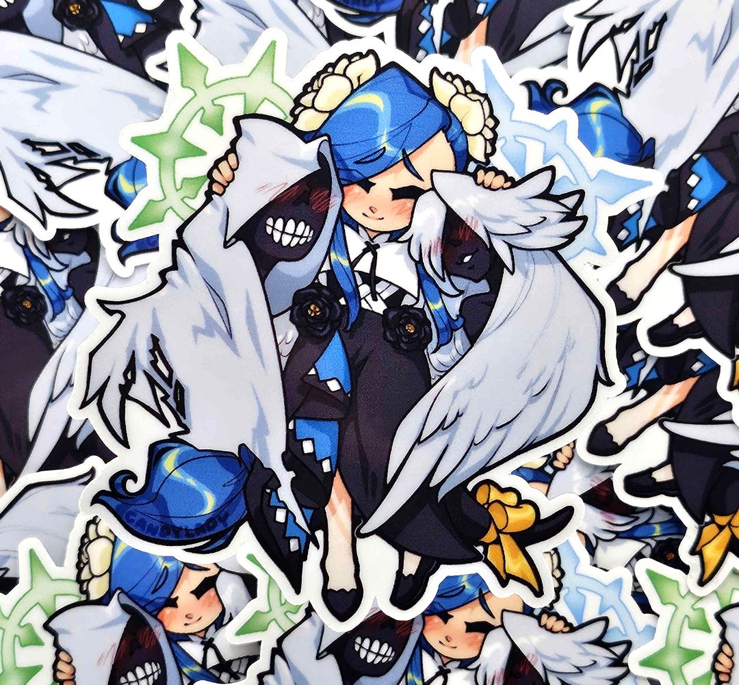 Chibi Queen Dizzy Guilty Gear Strive Sticker